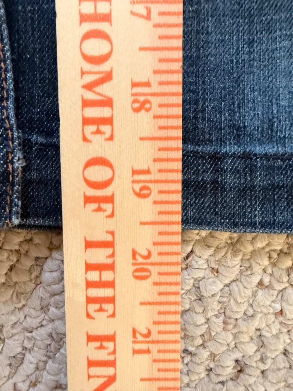 Citizens of Humanity Denim‎ Midi Skirt Size 26 Stretch Made in USA